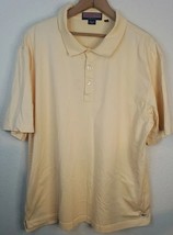 Vineyard Vines Golf polo Men Large Yellow Butterum Casual Preppy Small S... - £11.22 GBP
