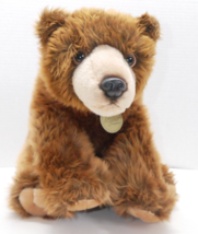 Miyoni by Aurora Grizzly Bear 12&quot; Plush Stuffed Animal - £11.75 GBP