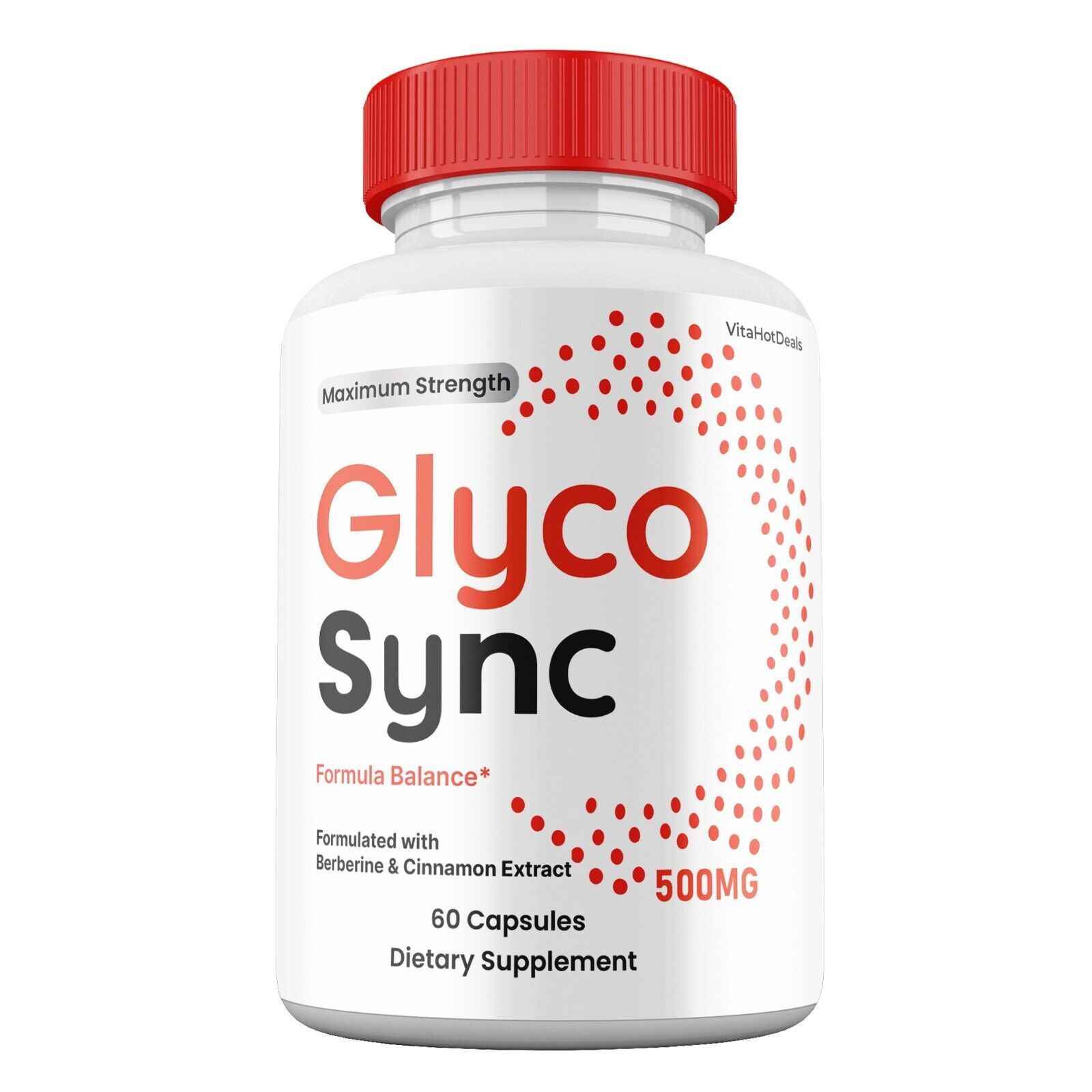 Glyco Sync Capsules, Max Strength, GlycoSync Blood Support Supplement (1... - $18.32