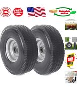 Heavy-Duty 10&quot; Solid Wheel Replacement - Flat Free Tire for Utility Equi... - $1,292.24 MXN
