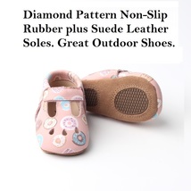 Baby Mary Janes Brown baby moccasins Baby Shoes Toddler Shoes - £15.93 GBP