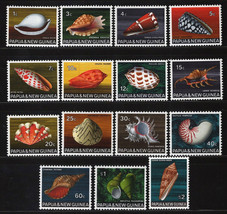 ZAYIX - Papua New Guinea 265-279 MNH Sea Shells Marine Life   072922S106 - £14.71 GBP