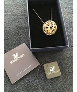 &quot;SWAROVSKI&quot; - Vintage - Crystal Ball Necklace - Gold Tone  - $191.60 CAD
