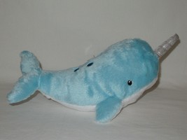 NWT Carters Plush Toy Stuffed Animal Lovey Narwhal Mammel Ocean Sea Anim... - £16.63 GBP