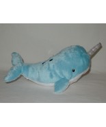 NWT Carters Plush Toy Stuffed Animal Lovey Narwhal Mammel Ocean Sea Anim... - £16.73 GBP