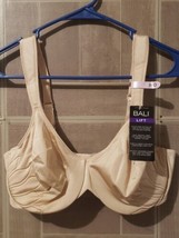Bali Live It Up® Seamless Underwire Bra Tan Size 36D Style #DF3353 NWT $40 - £16.74 GBP