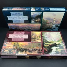 Thomas Kinkade Painter of Light Deluxe Puzzle Set Lot of 2 - 6 NEW Puzzl... - €42,19 EUR