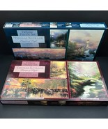 Thomas Kinkade Painter of Light Deluxe Puzzle Set Lot of 2 - 6 NEW Puzzl... - €42,29 EUR