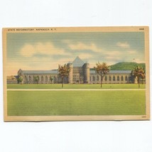 Vtg Linen State Reformatory Napanoch New York Postcard Eastern Correctio... - $9.89