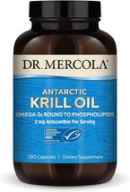 Dr. Mercola, Antarctic Krill Oil, 180 Capsules - £73.94 GBP