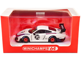 2018 Porsche 935/19 #70 "Martini Racing" White with Graphics 1/64 Diecast Model  - $44.49