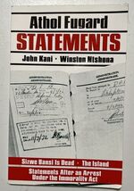 Statements by Athol Fugard (English) Paperback Book - $7.91