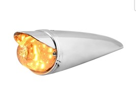 Grand General 93503 3.5in Chrome 18 LED Amber Clear Watermelon Cab Light... - $157.47