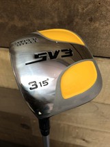 DEMO Left Handed SHORT Men&#39;s SV3 #3 Wood Golf Club Stiff Flex Graphite 2... - $127.35