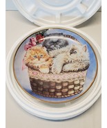 Cat Collector Plate &quot;Three Little Kittens&quot; Franklin Mint Heirloom By K. ... - £11.27 GBP