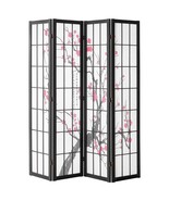 VEVOR Room Divider, 4 Panel Japanese Room Divider Screen, Wood Folding P... - $206.51 CAD