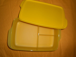 Tupperware (New) Large LUNCH-IT Container - Yellow - £15.41 GBP