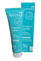 Aveeno Protect + Soothe Face Mineral Broad Spectrum Sunscreen SPF 30 09/24 - $128.52 MXN