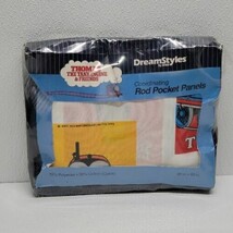 Vintage 1992 Thomas the Tank Engine Curtains Set of 2 Window Panels 82 X... - $91.39 CAD
