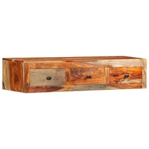 vidaXL Solid Sheesham Wood Console Table 36x15 inches Brown Finish Storage - €127,95 EUR