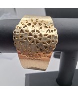 NWT CHICO&#39;S Goldtone Filigree Cuff Bracelet - €19,44 EUR