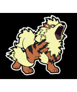 Pokémon anime monster arcanine Cartoon - Sticker Decal Truck Car Phone - €3,84 EUR+