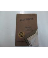 Caterpillar No. 8 Ripper Parts Catalog Manual 63C1-UP WORN MINOR DAMAGE OEM - $255.55 MXN