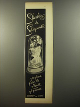 1954 Shocking de Schiaparelli Perfume Ad - Perfume from the heart of France - £14.50 GBP