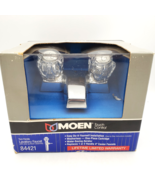 MOEN Two Handle Bath Faucet Chrome #84421 Bathroom Sink Touch Control Ne... - $34.60