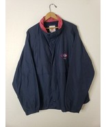 Hard Rock Cafe Honolulu Hawaii Jacket Mens Size XL Blue Windbreaker  Emb... - $24.95