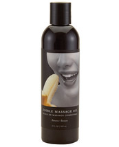 Earthly Body Edible Massage Oil - 8 Oz Banana - $23.99