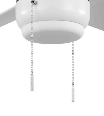 Hampton Bay Mena 44” LED Ceiling Fan Matte White Indoor Outdoor Reversible Blad Item image 4