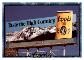 1995 Coors #88 High Country Billboard NM Near Mint ID:64917 - £1.42 GBP