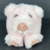 Swibco Percy The Pig Puffkins Pink Retired Small Plush Stuffed Animal To... - £7.81 GBP