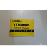 1983 Yamaha YTM200K Owners Operators Manual FACTORY OEM BOOK 83 DEALERSH... - $1,290.14 MXN