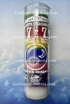 7X7 Candle Success/Luck//7X7 Veladora Exito/Suerte - $14.00