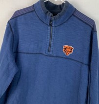 Tommy Bahama NFL 1/4 Zip Pullover Chicago Bears NFL Football Men’s XL - £31.96 GBP