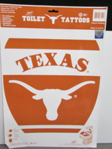 University Of Texas Austin Longhorns Removable Vinyl Toilet Tattoo Applique New - £10.17 GBP