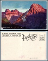 CANADA Postcard - Canadian Rockies, Mt. Stephen &amp; Cathedral Peak AD - £2.32 GBP