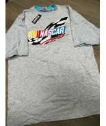 Vintage Nascar T-Shirt - Men&#39;s XL - Logo - Ringed Grunge Streetwear - $553.69 MXN