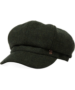 Women&#39;s Merino Wool Newsboy Hat with Visor and Beret Style - €27,65 EUR