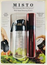 Misto Oil Sprayer &amp; Salad Dressing Shaker-Red - £22.54 GBP