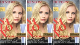 (Pack of 3) Revlon Salon Color #10 Lightest Natural Blonde Booster Kit - £22.06 GBP