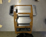 Climate Control HVAC Bezel From 2010 Jeep Grand Cherokee Limited 5.7 - $53.00