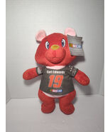 NASCAR CARL EDWARDS #19 SOFT RED TEDDY BEAR 13&quot; Stuffed Animal - NEW WIT... - $23.62 CAD
