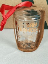 2021 Starbucks SAN FRANCISCO Been There Glass Ornament Holiday Cup Christmas Mug - £13.04 GBP