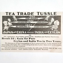 1897 Ceylon And India Tea Advertisement Victorian Hot Beverage Teas DWPP23 - $371.09 MXN