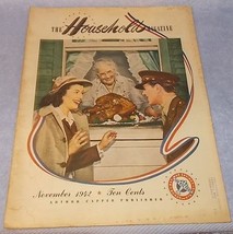 Vintage Ladies The Household Magazine War Issue November 1942 Thanksgiving - £7.95 GBP