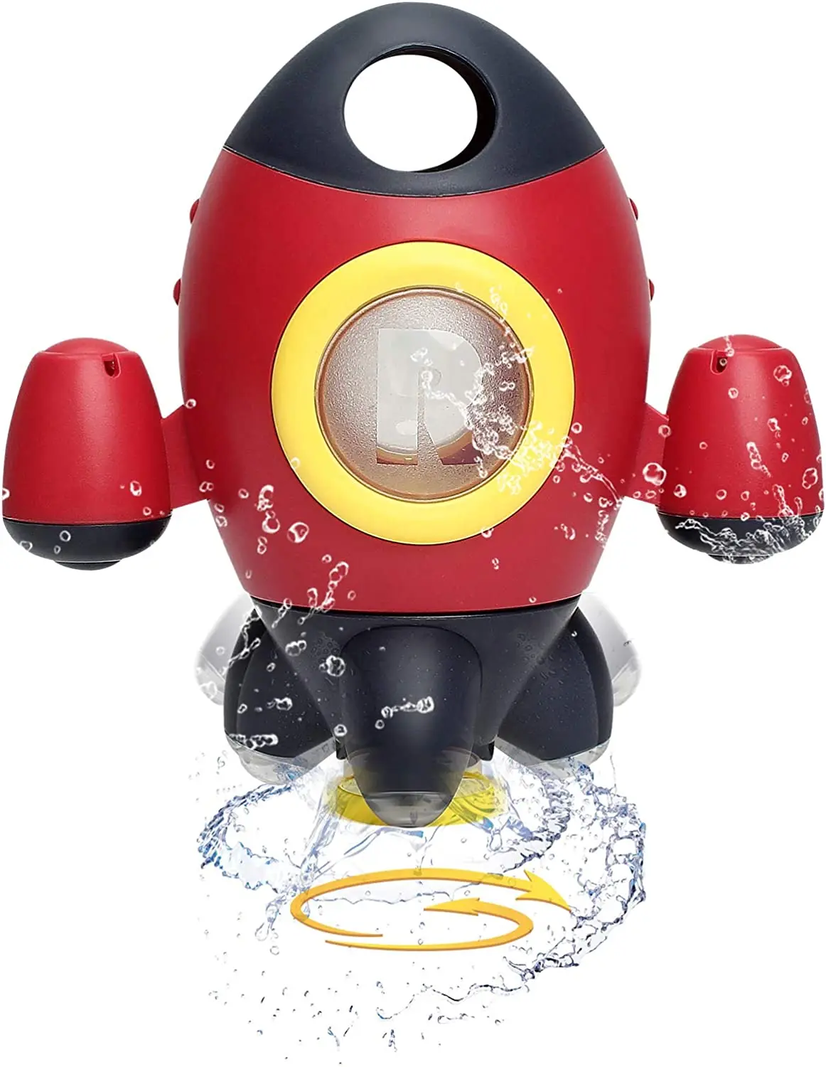Space Rocket Bath Toys Spin Water Spray Rocket Bath Toys for Children Toddlers - £35.30 GBP