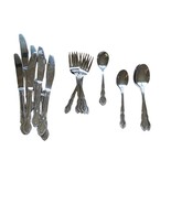 Oneida Vintage Stainless Steel 17 piece assorted flatware cutlery set  - £36.77 GBP